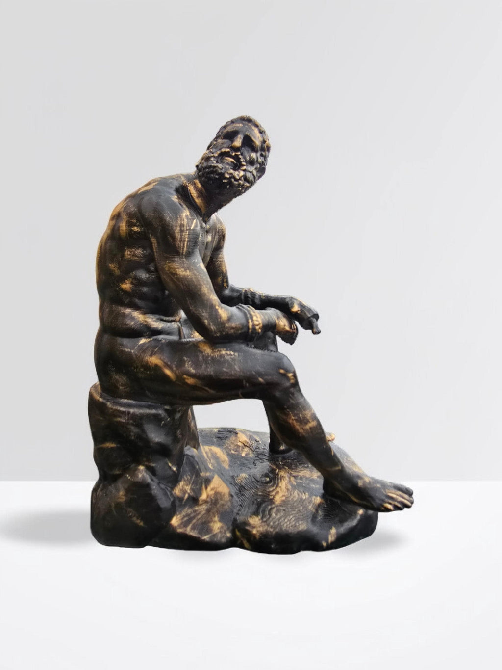 Boxer at Rest Statue