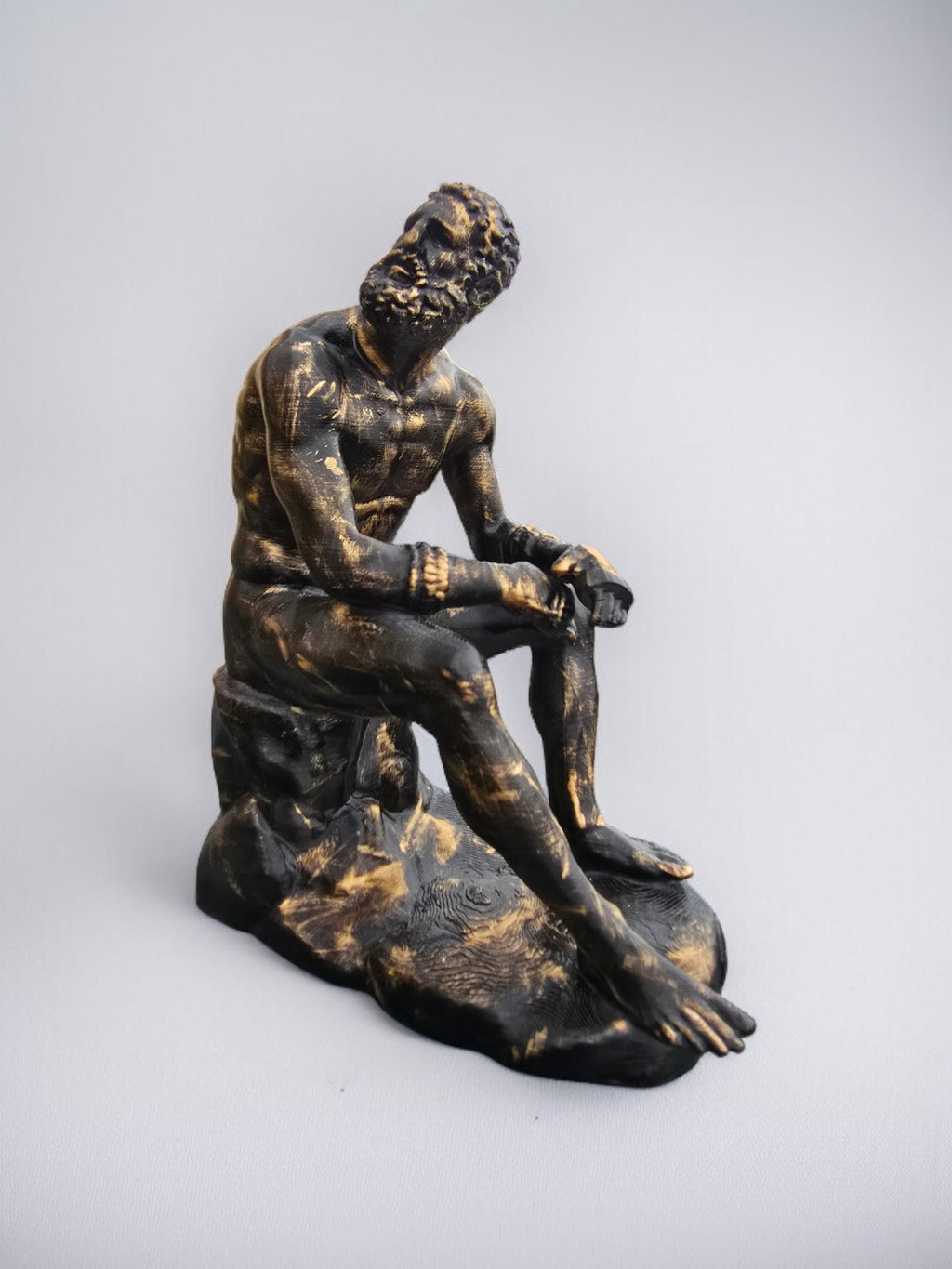 Boxer at Rest Statue