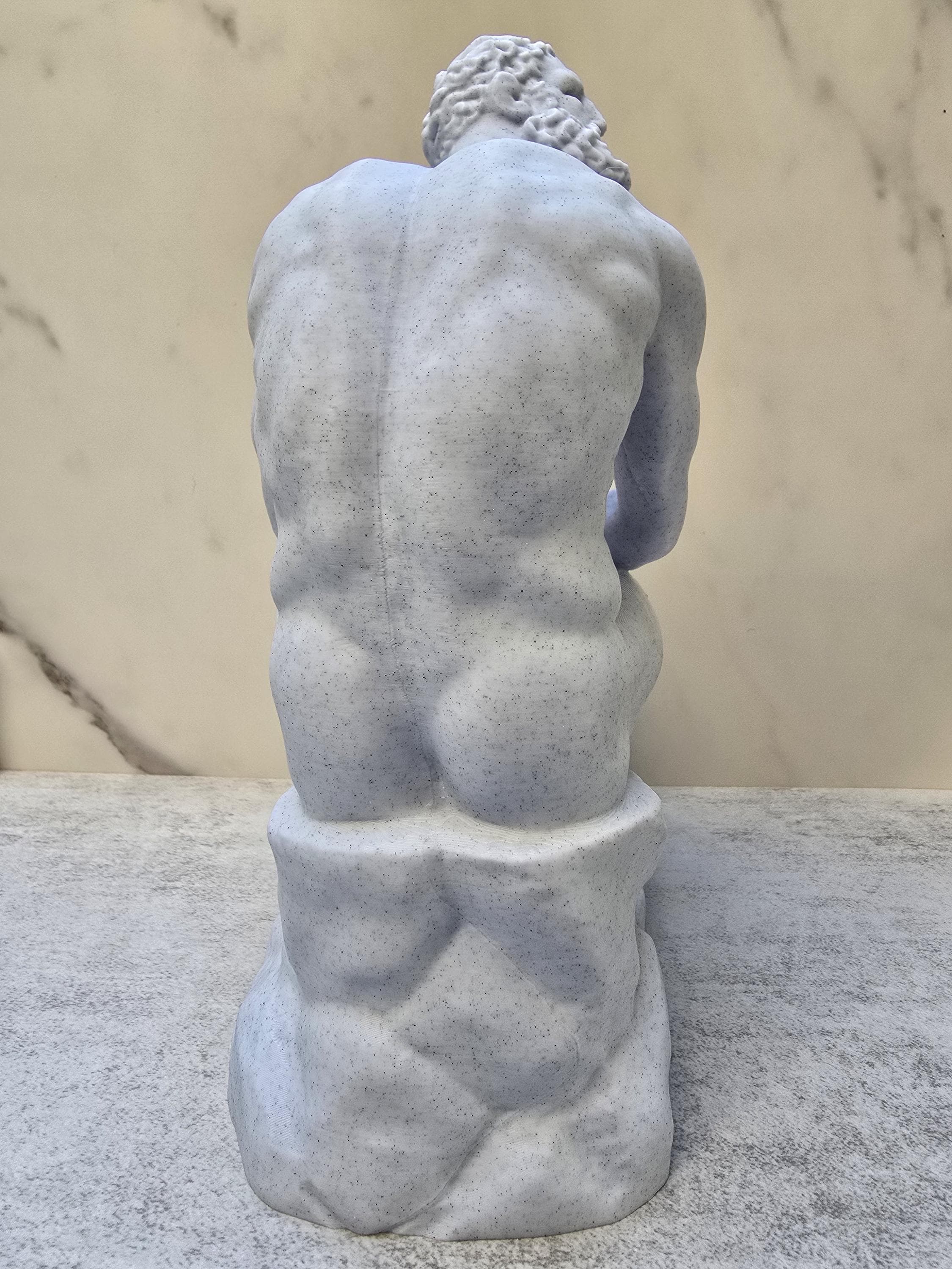 Boxer at Rest Statue
