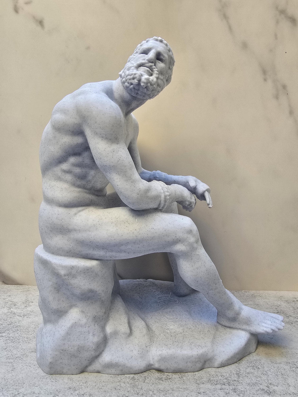 Boxer at Rest Statue