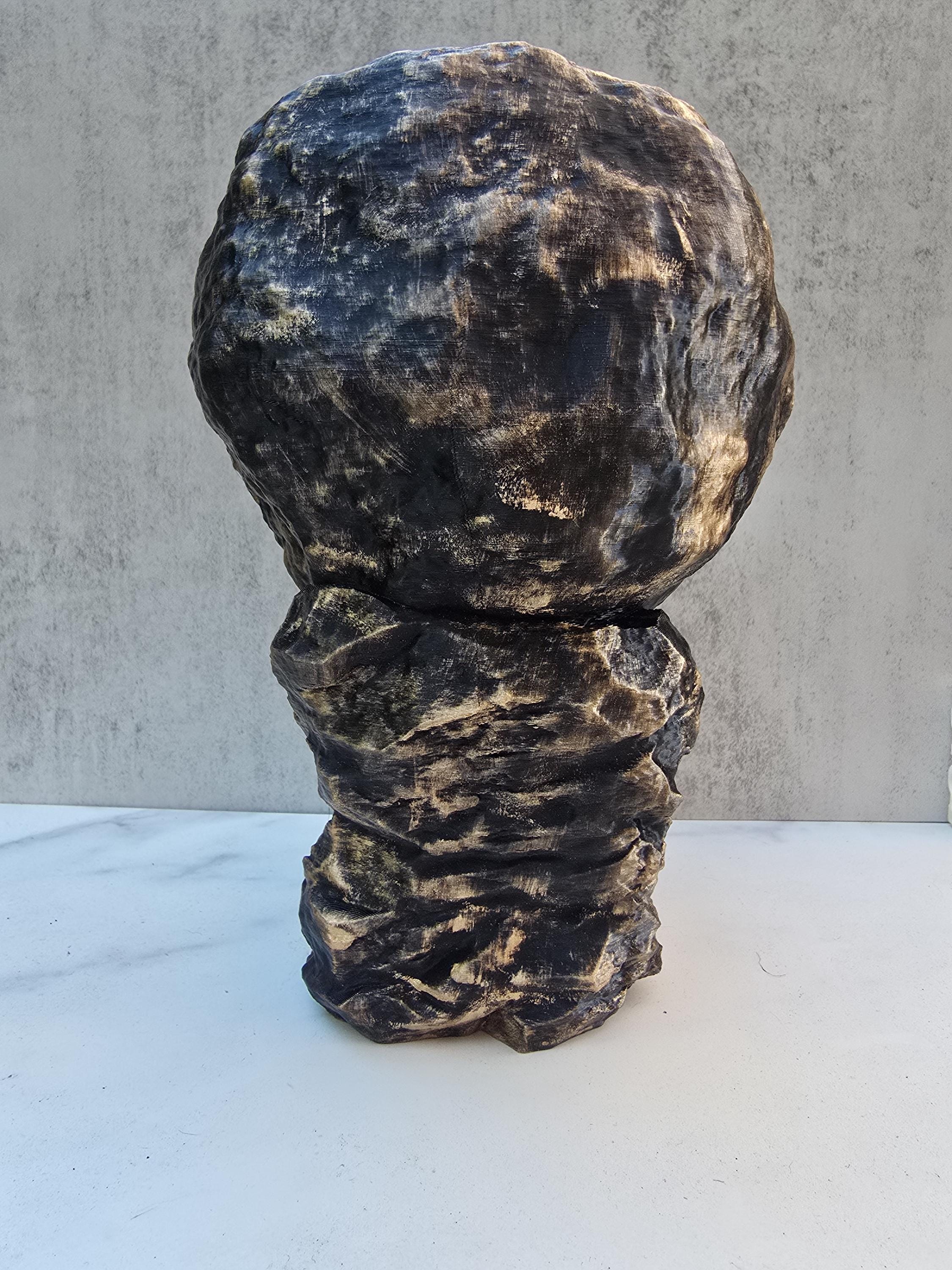 Sisyphus Statue
