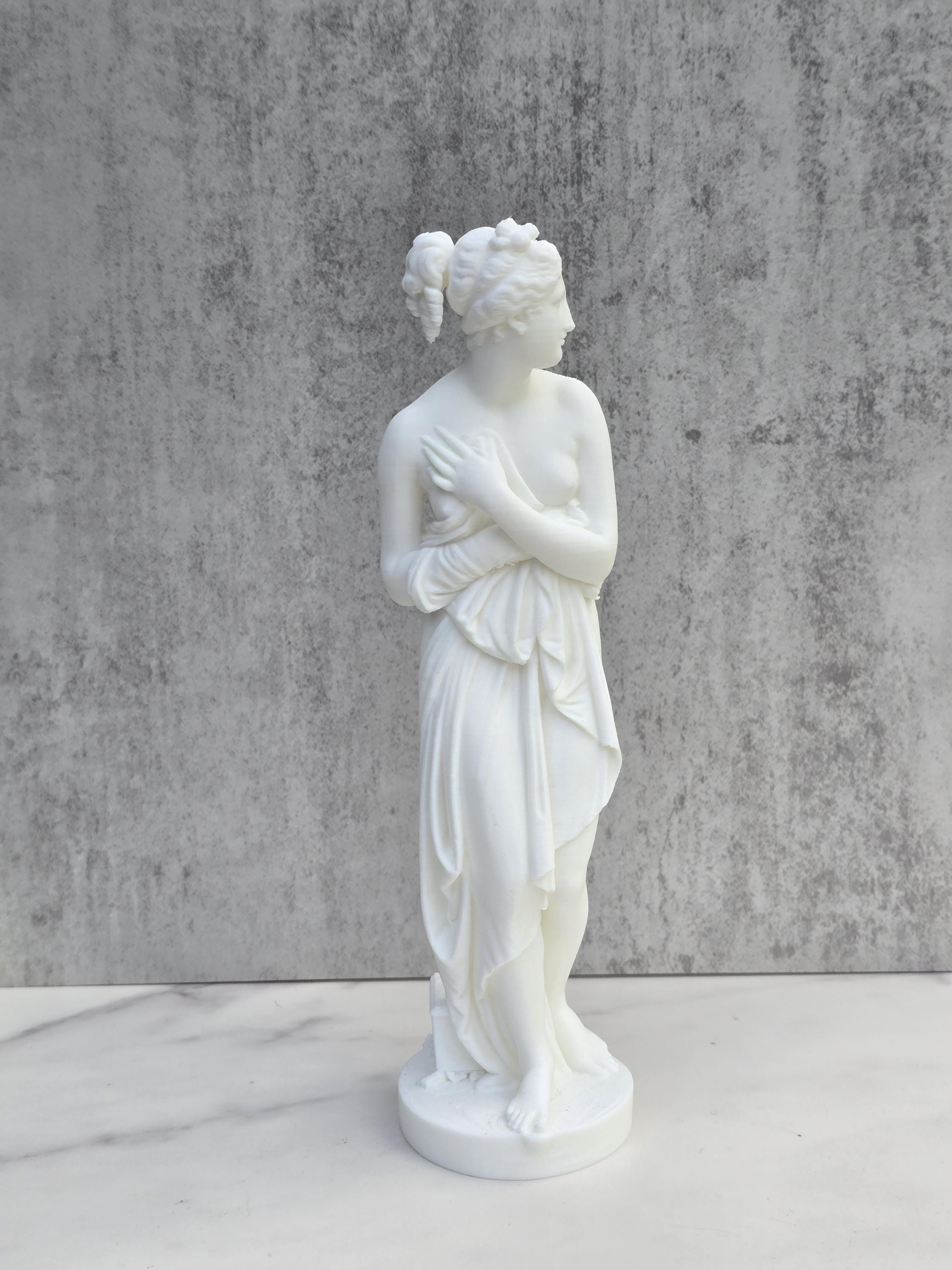 Aphrodite Statue, Venus Italica Sculpture, 3D Printed Greek Roman Love Goddess Decor, Canova Art Replica, Mythology Gift, Home Decor