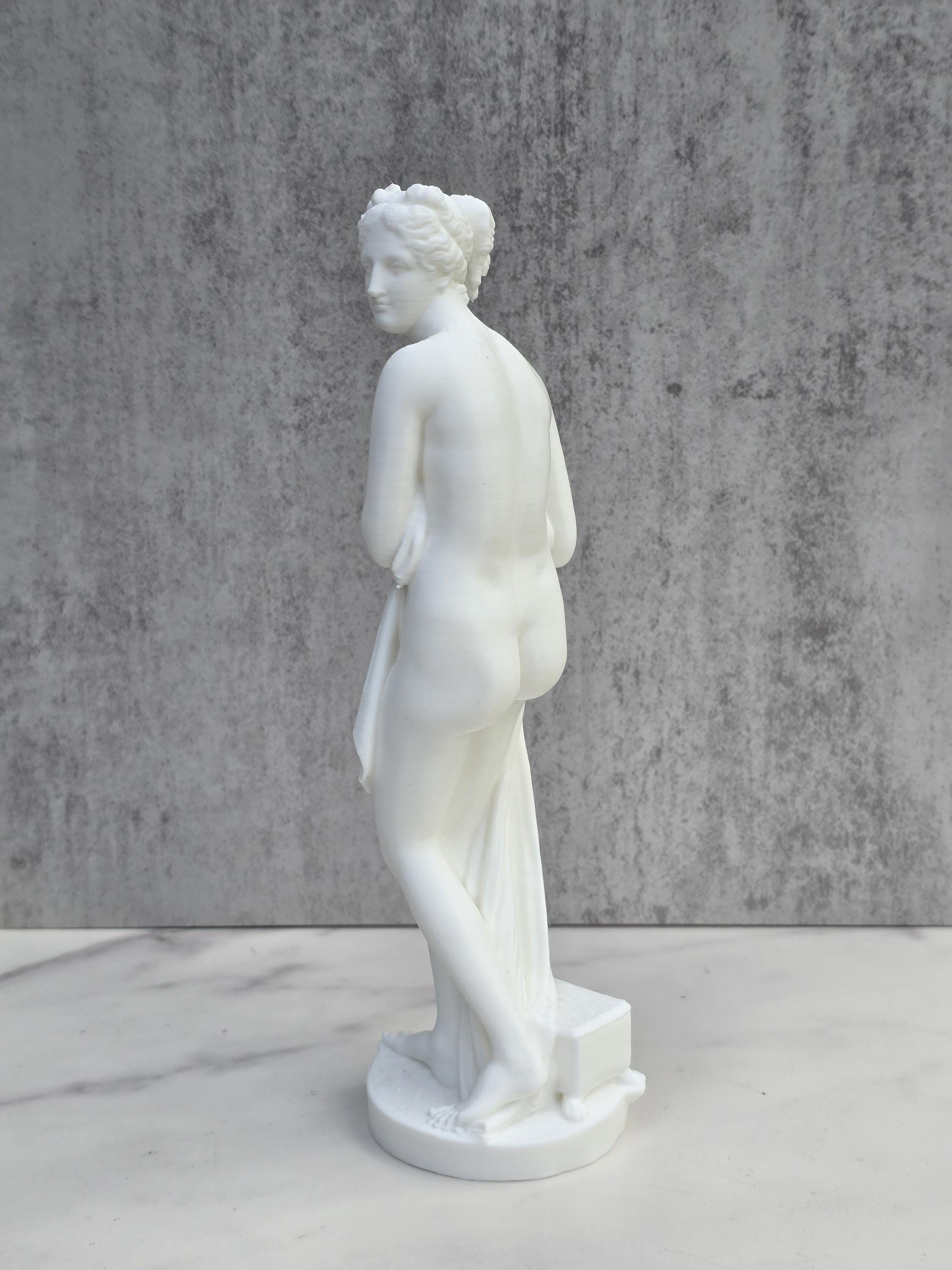 Aphrodite Statue, Venus Italica Sculpture, 3D Printed Greek Roman Love Goddess Decor, Canova Art Replica, Mythology Gift, Home Decor