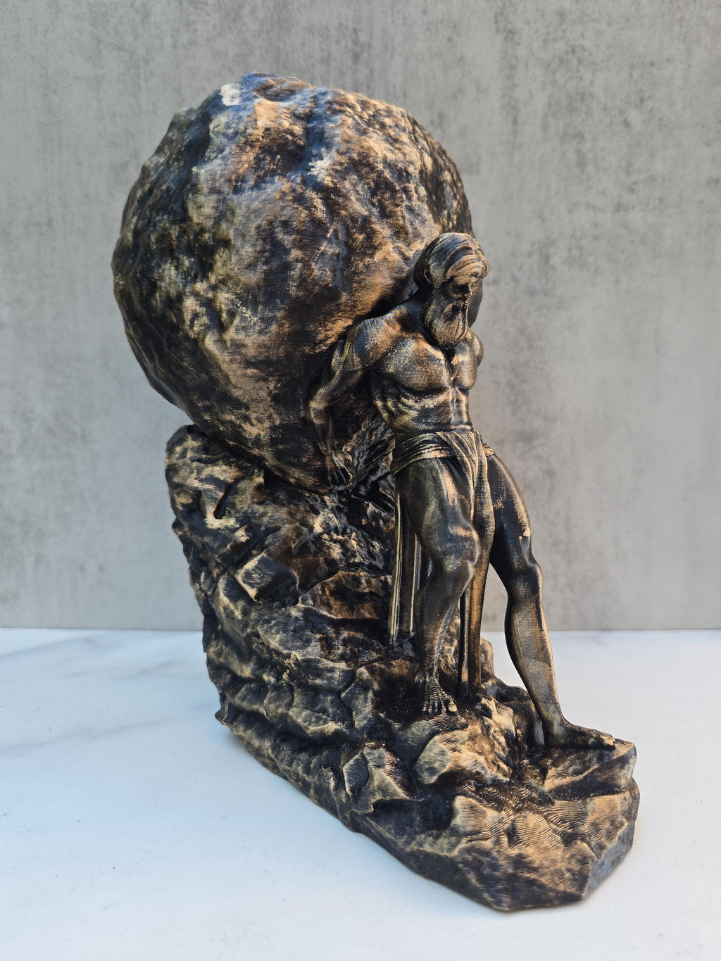 Sisyphus Statue