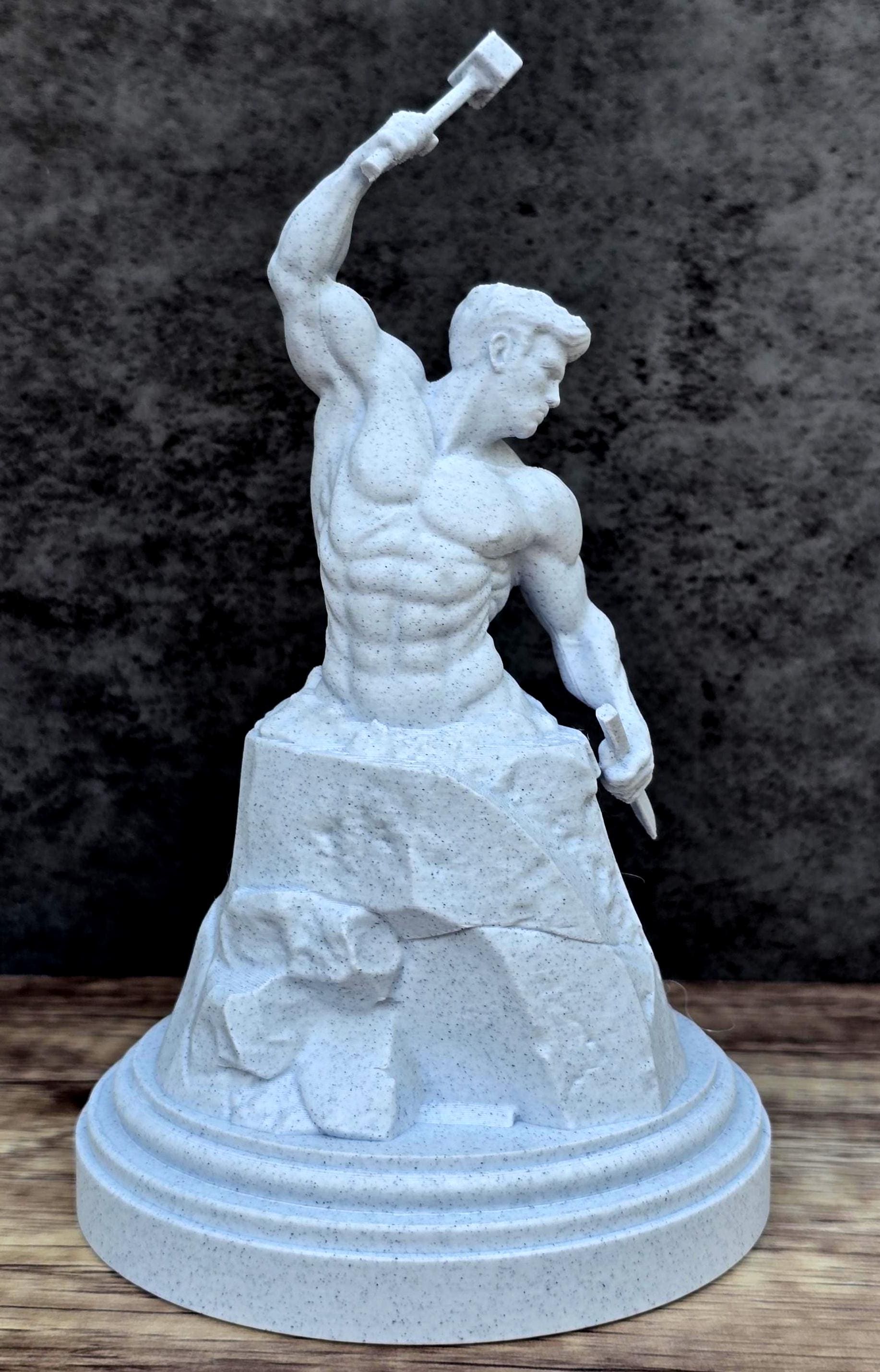 Self Made Man Statue