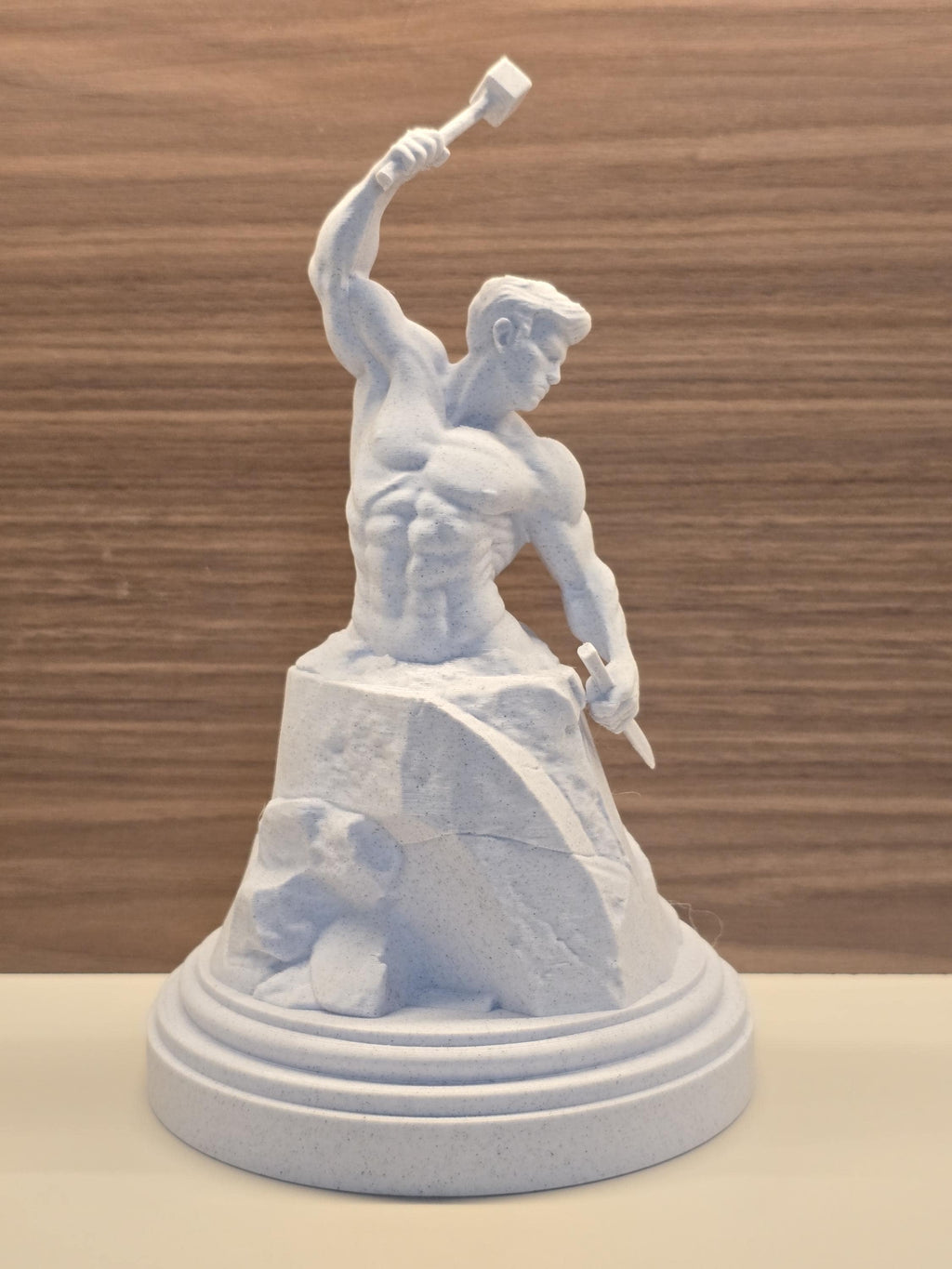 Self Made Man Statue