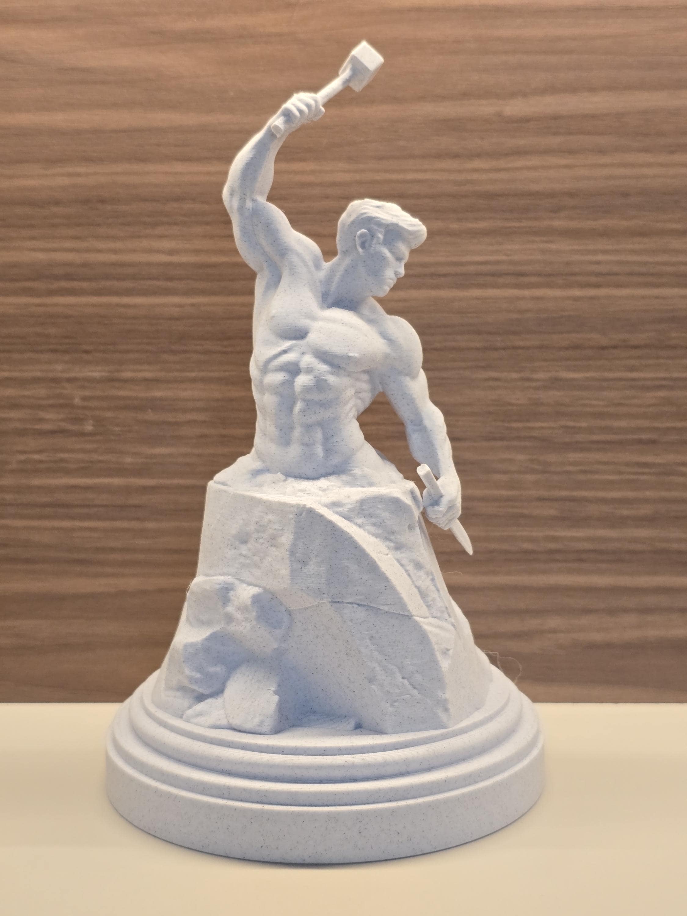 Self Made Man Statue