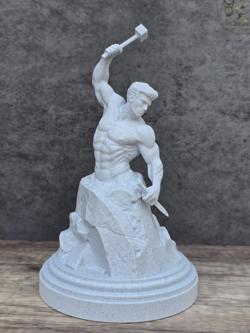 Self Made Man Statue