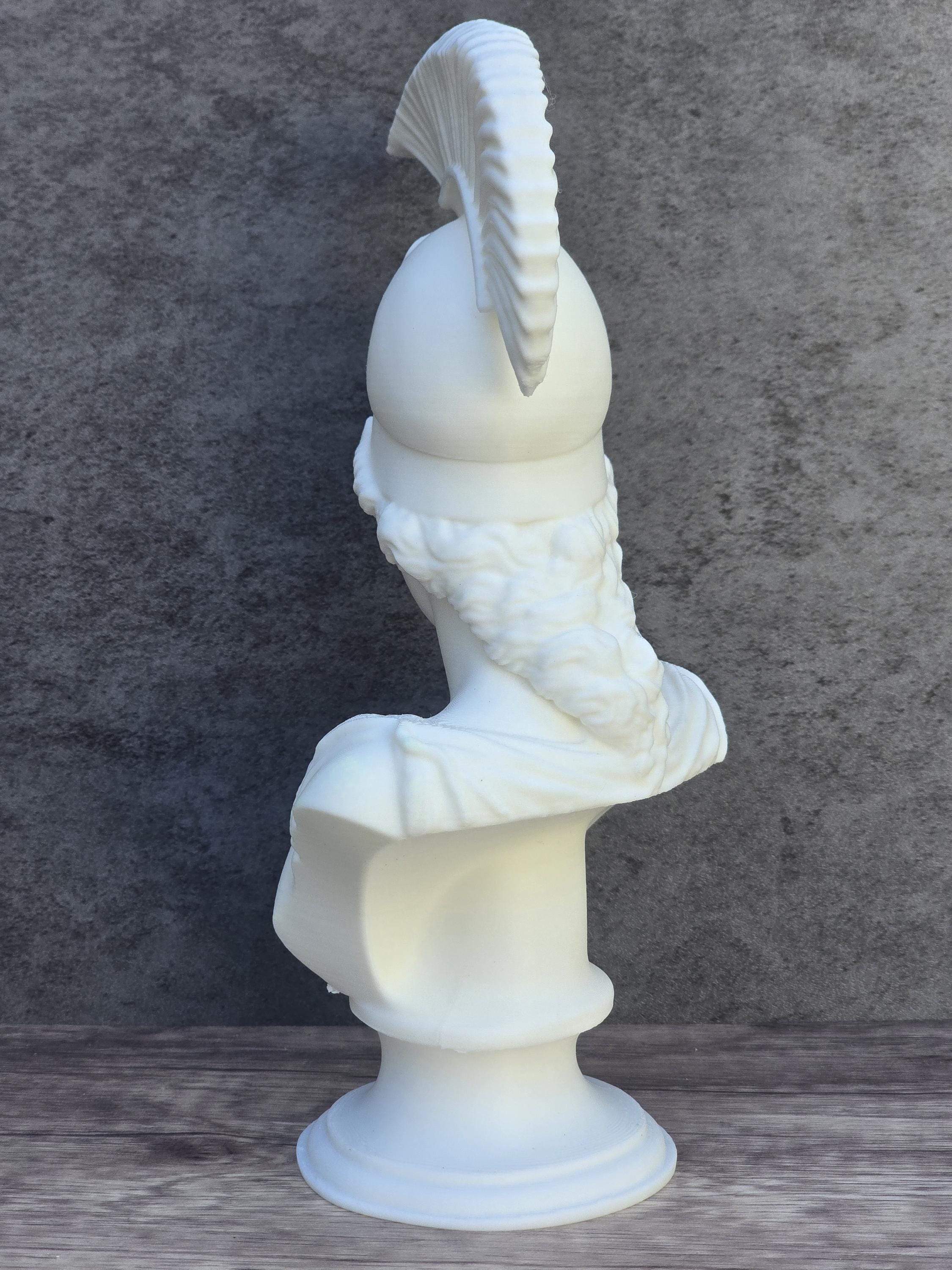 Athena Statue, Greek Goddess Gift, Athena Bust, Goddess Statue, Greek Statue, Greek Mythology Gift, 3D Printed Statue