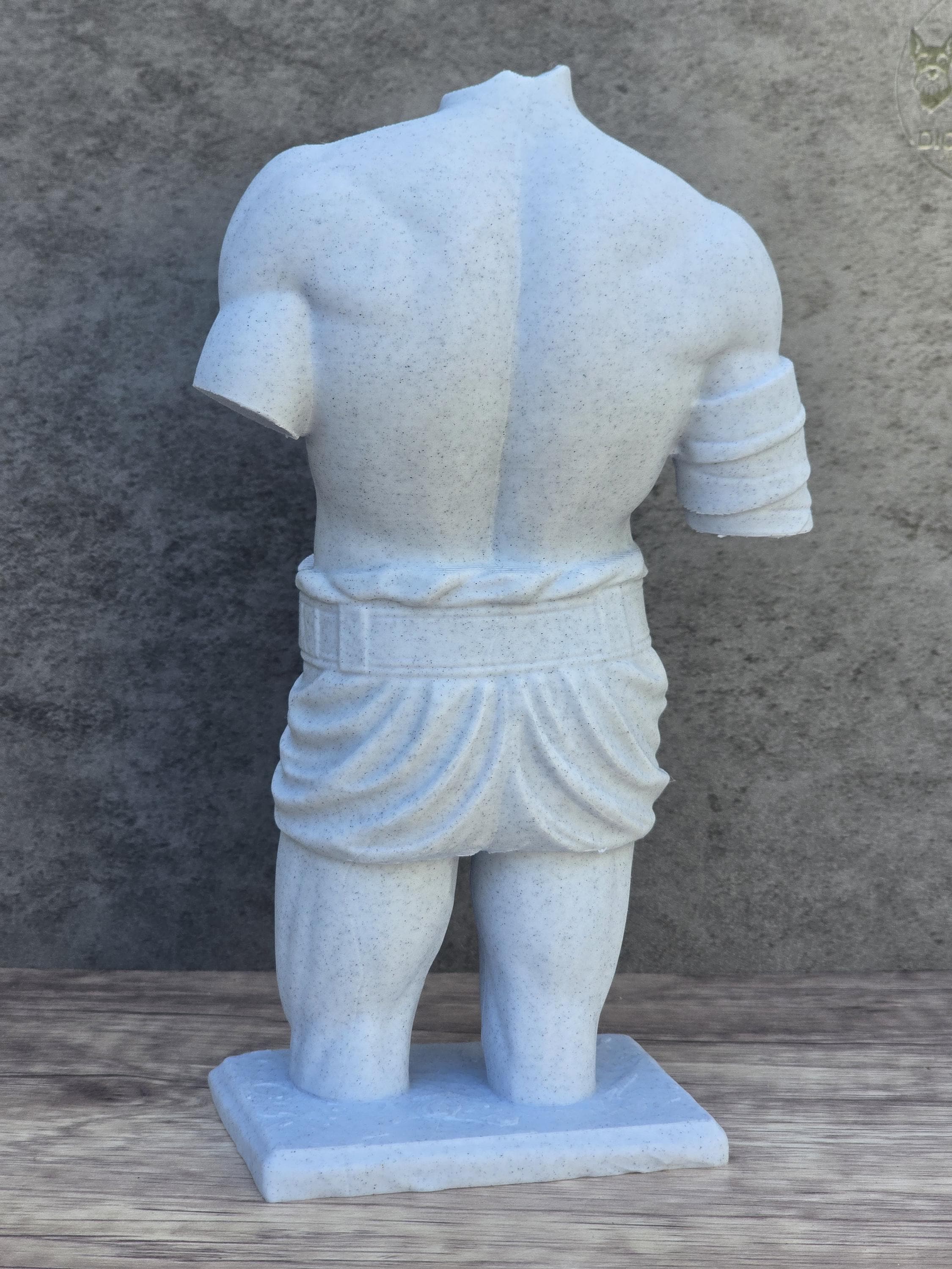 Roman Gladiator Torso Statue