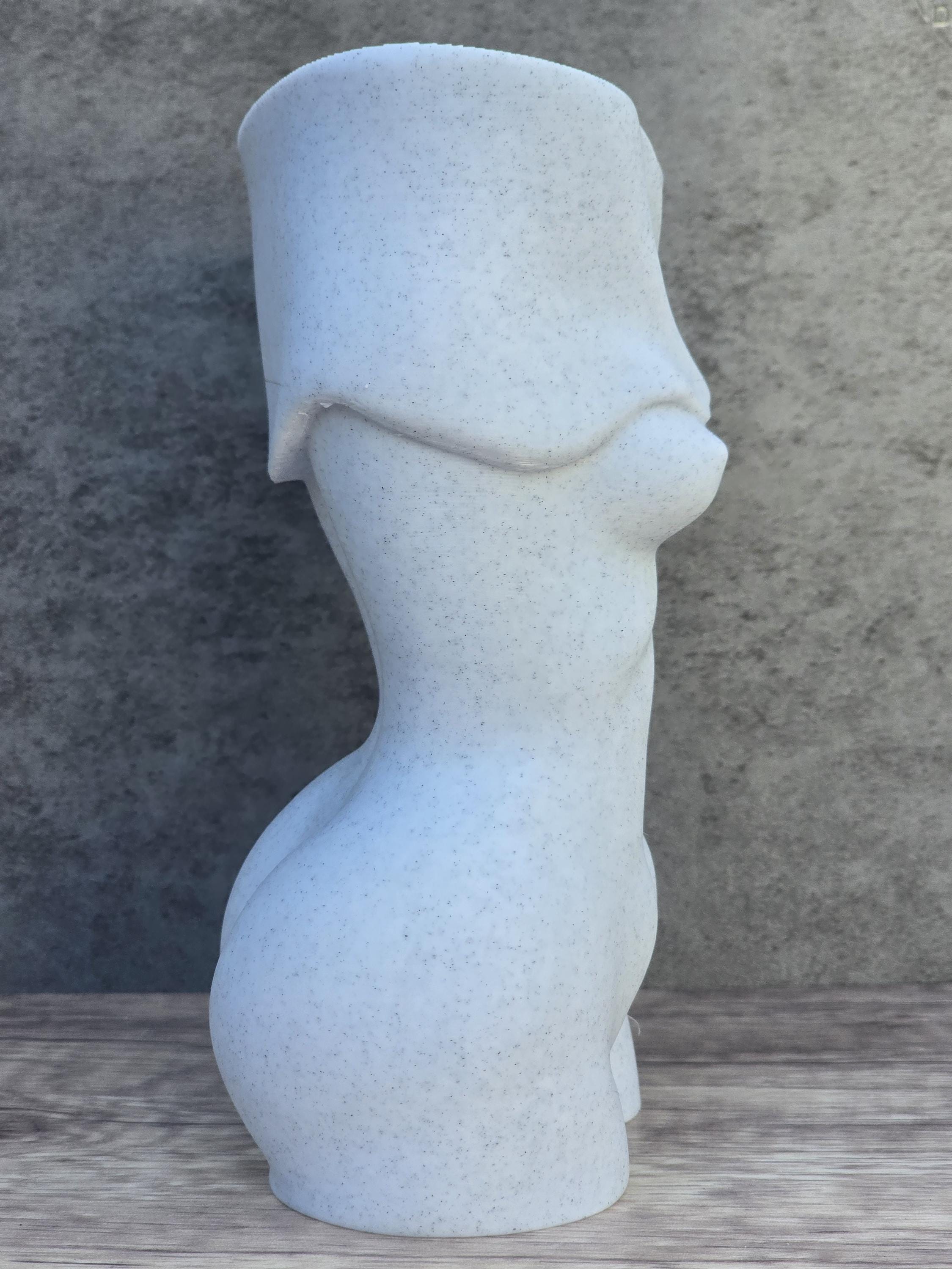 Abstract Sculpture, Female Torso 3D Printed, Minimalist Body Art Statue, Modern Home Decor, Contemporary Art Gift
