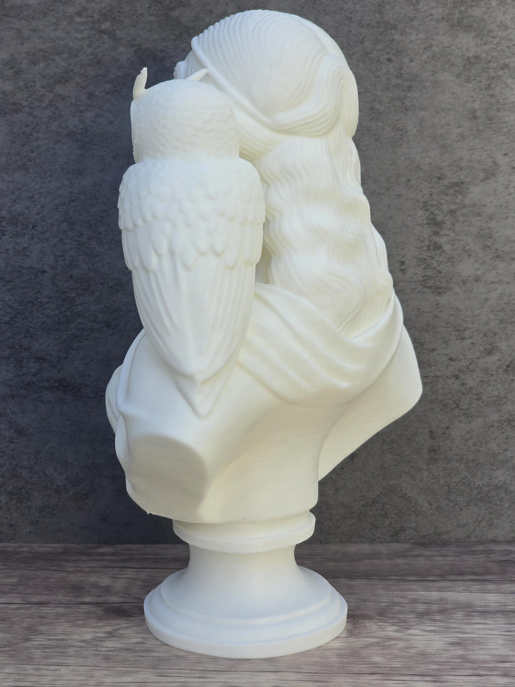 Athena Bust With Owl