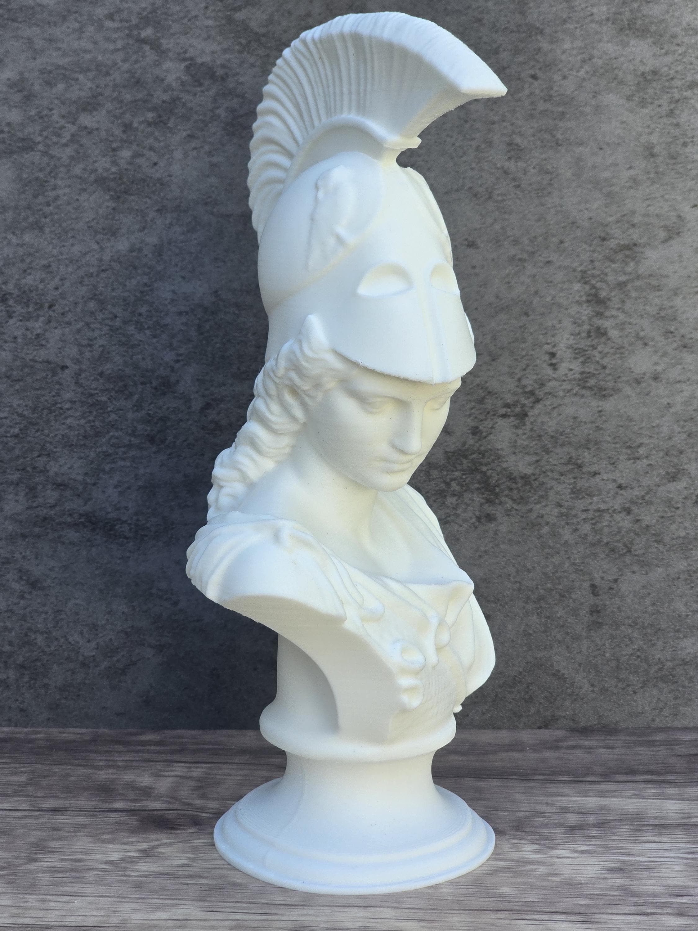 Athena Statue, Greek Goddess Gift, Athena Bust, Goddess Statue, Greek Statue, Greek Mythology Gift, 3D Printed Statue