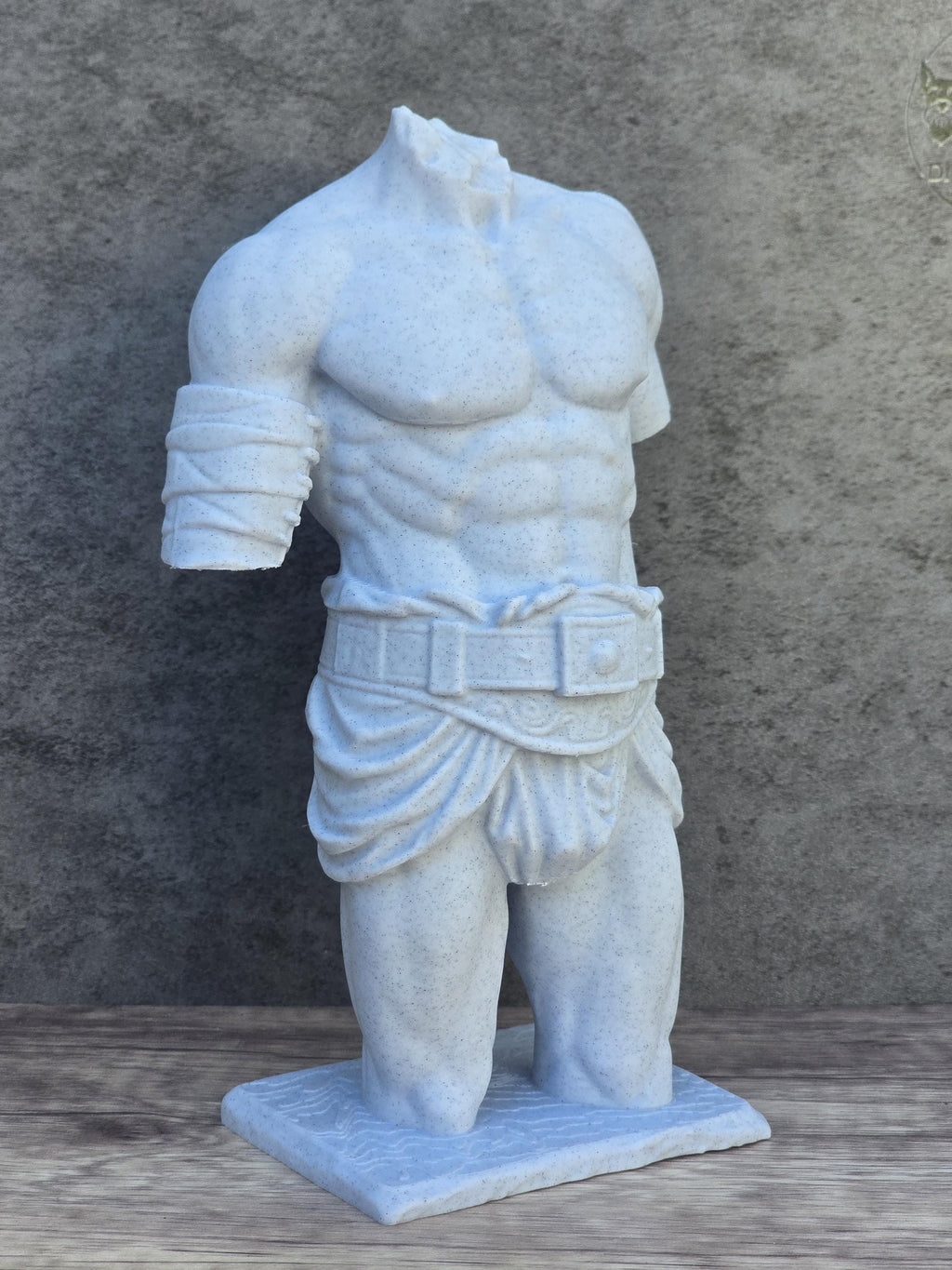 Roman Gladiator Torso Statue