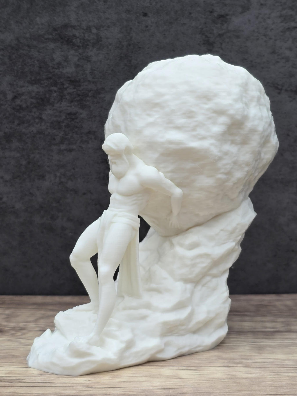 Sisyphus Statue