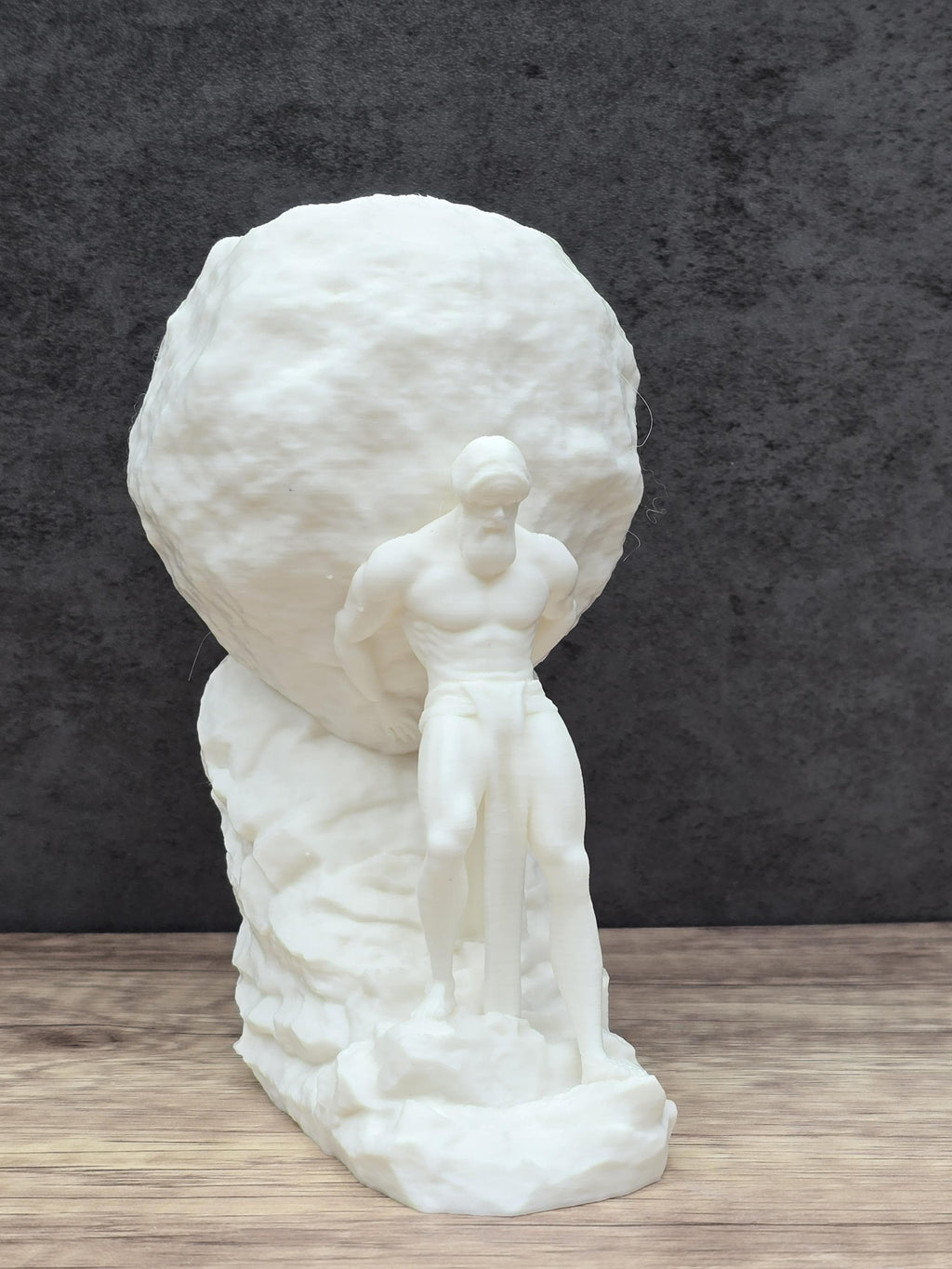 Sisyphus Statue