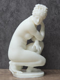 Venus Crouching Statue