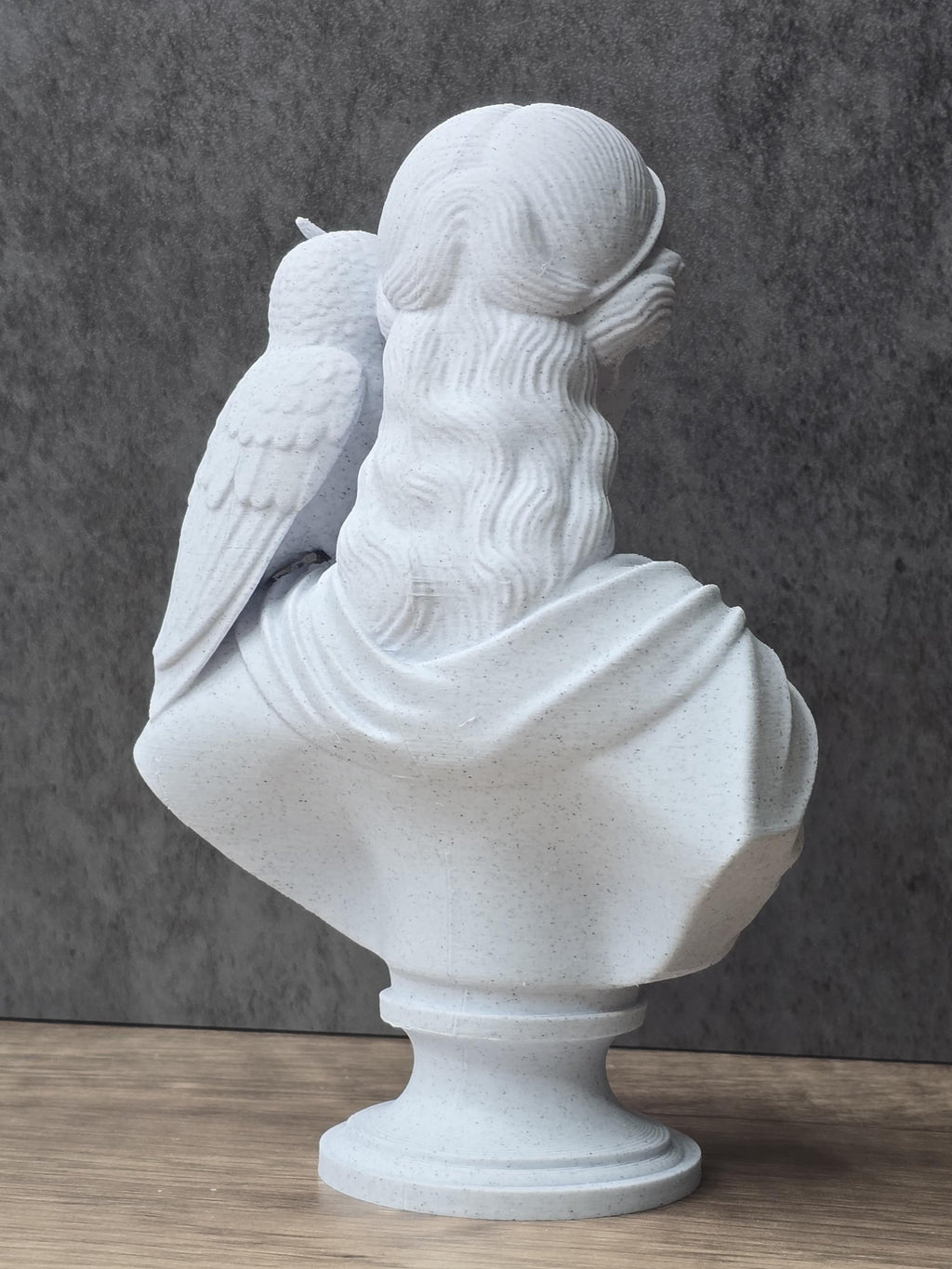 Athena Bust With Owl