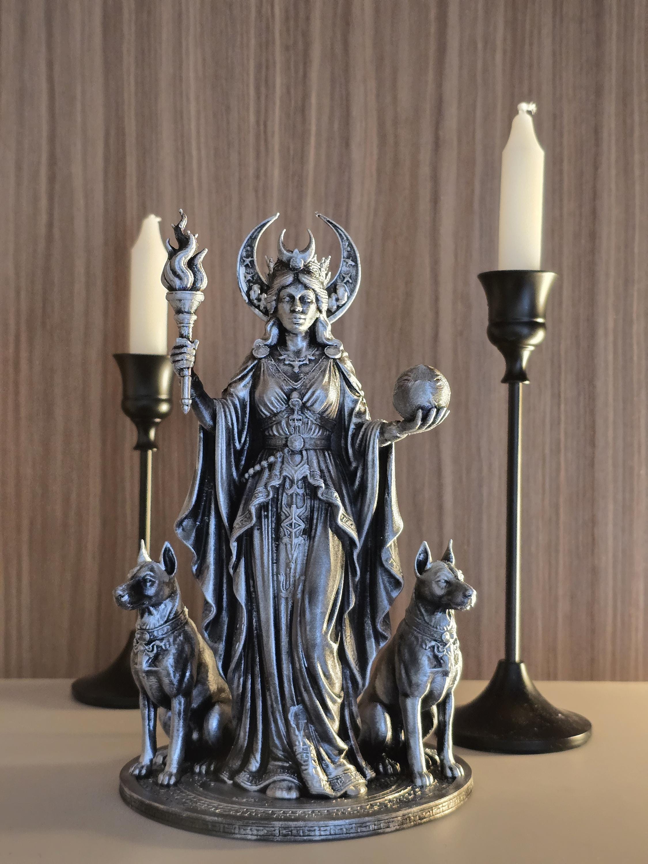 Hecate Goddess Statue