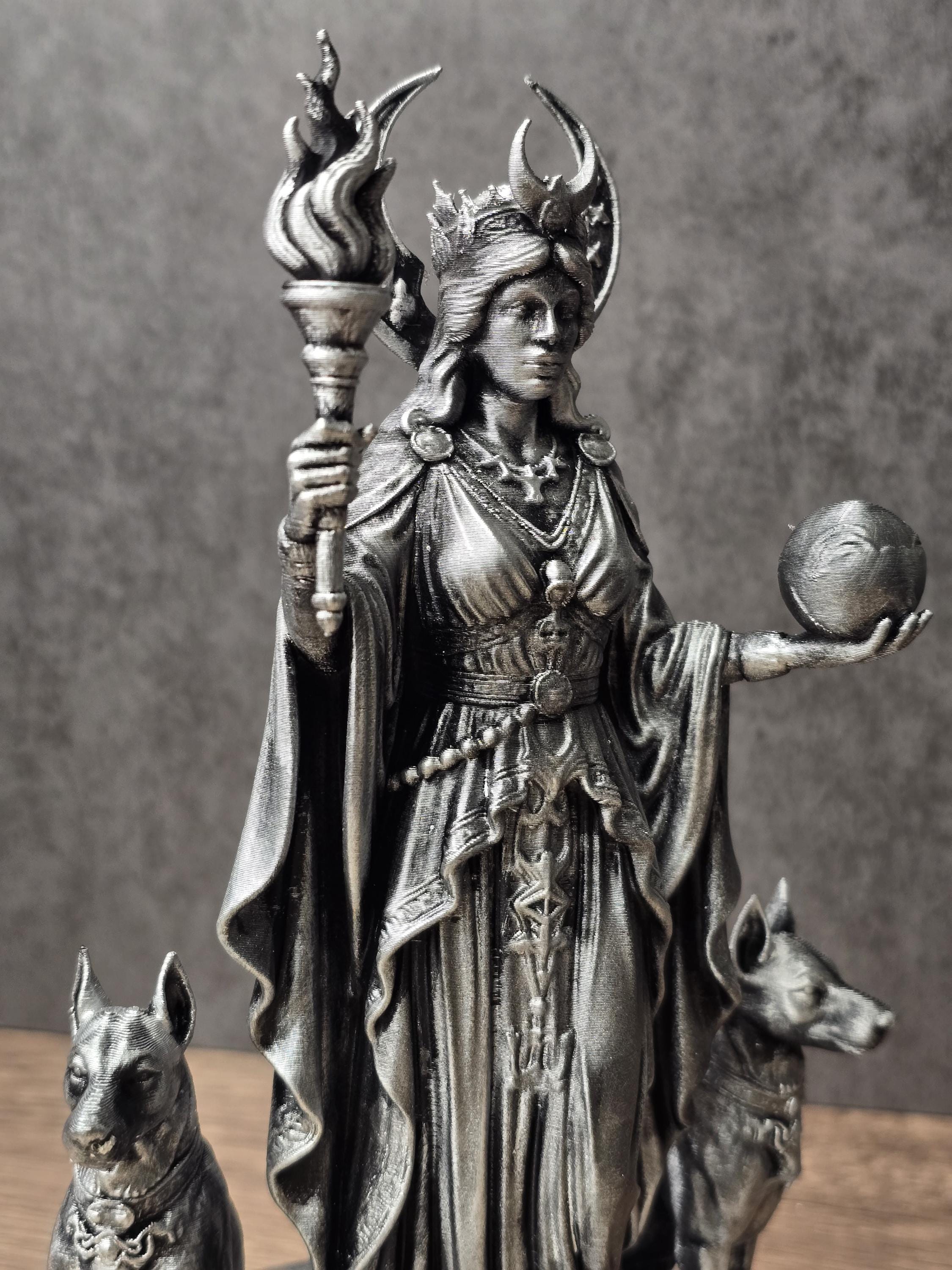 Hecate Goddess Statue