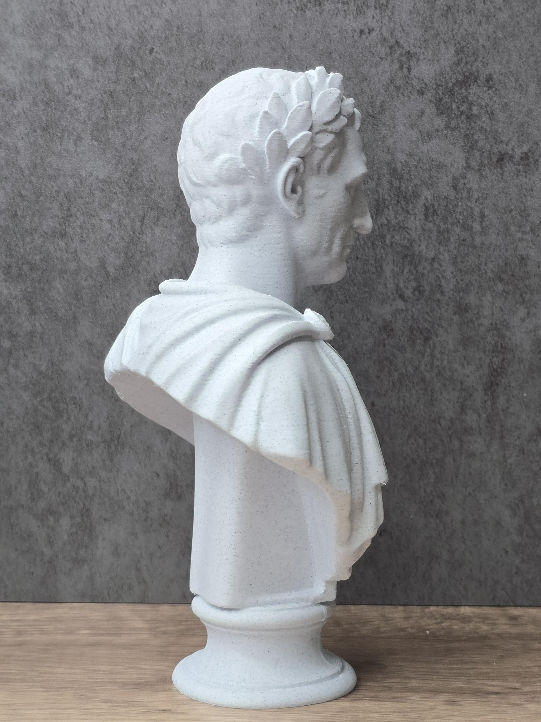Julius Caesar Bust Statue