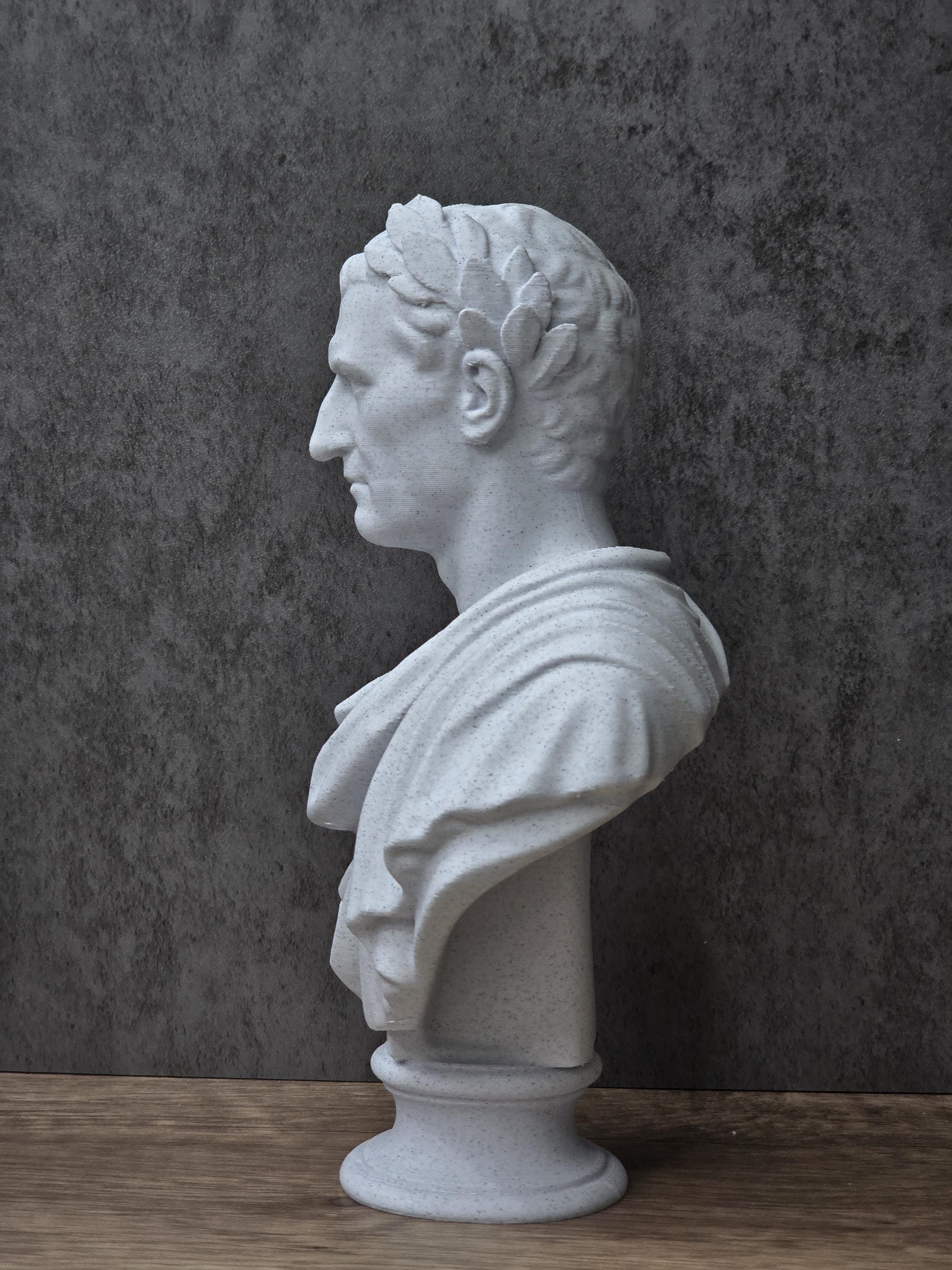 Julius Caesar Bust Statue