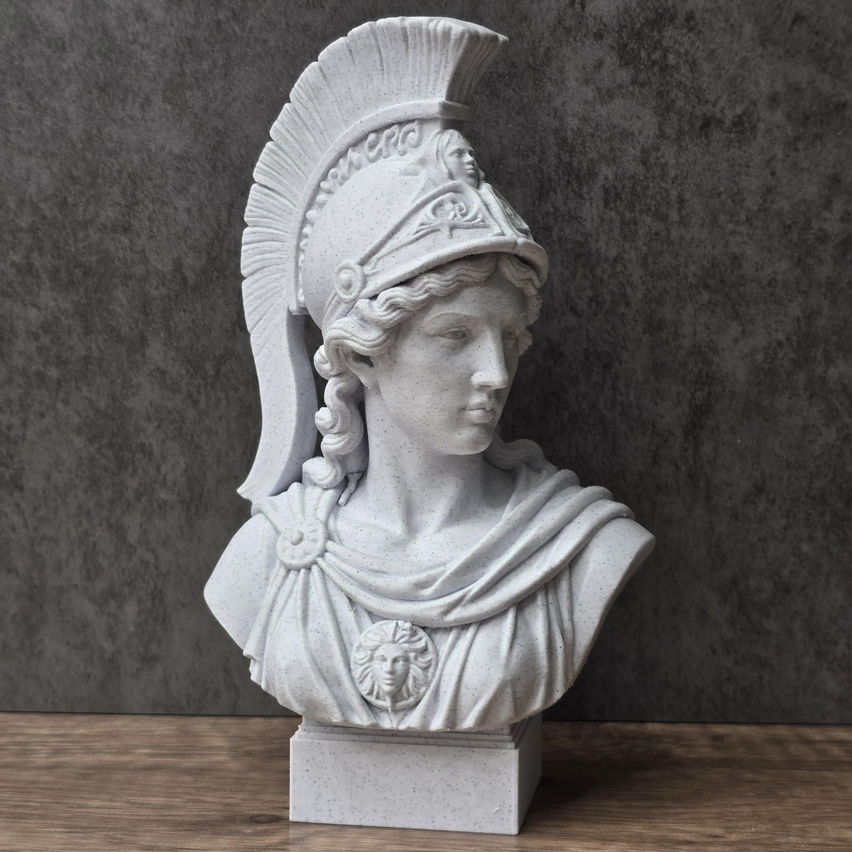 Athena Wisdom Bust, Greek Goddess Sculpture, Renaissance Art Decor Gift