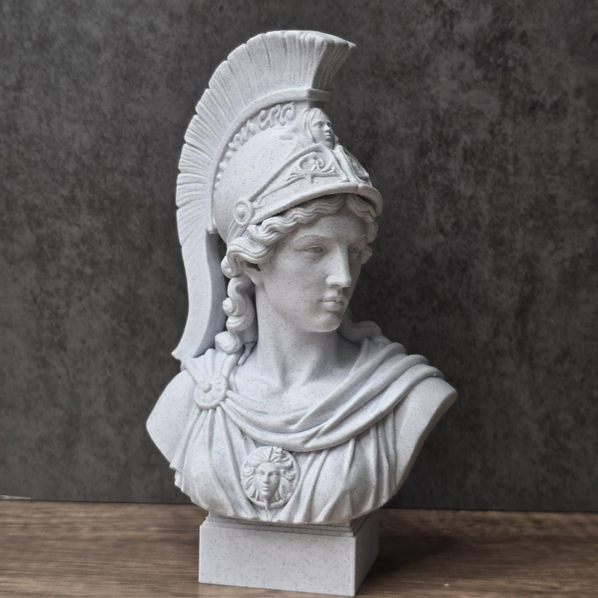 Athena Wisdom Bust, Greek Goddess Sculpture, Renaissance Art Decor Gift