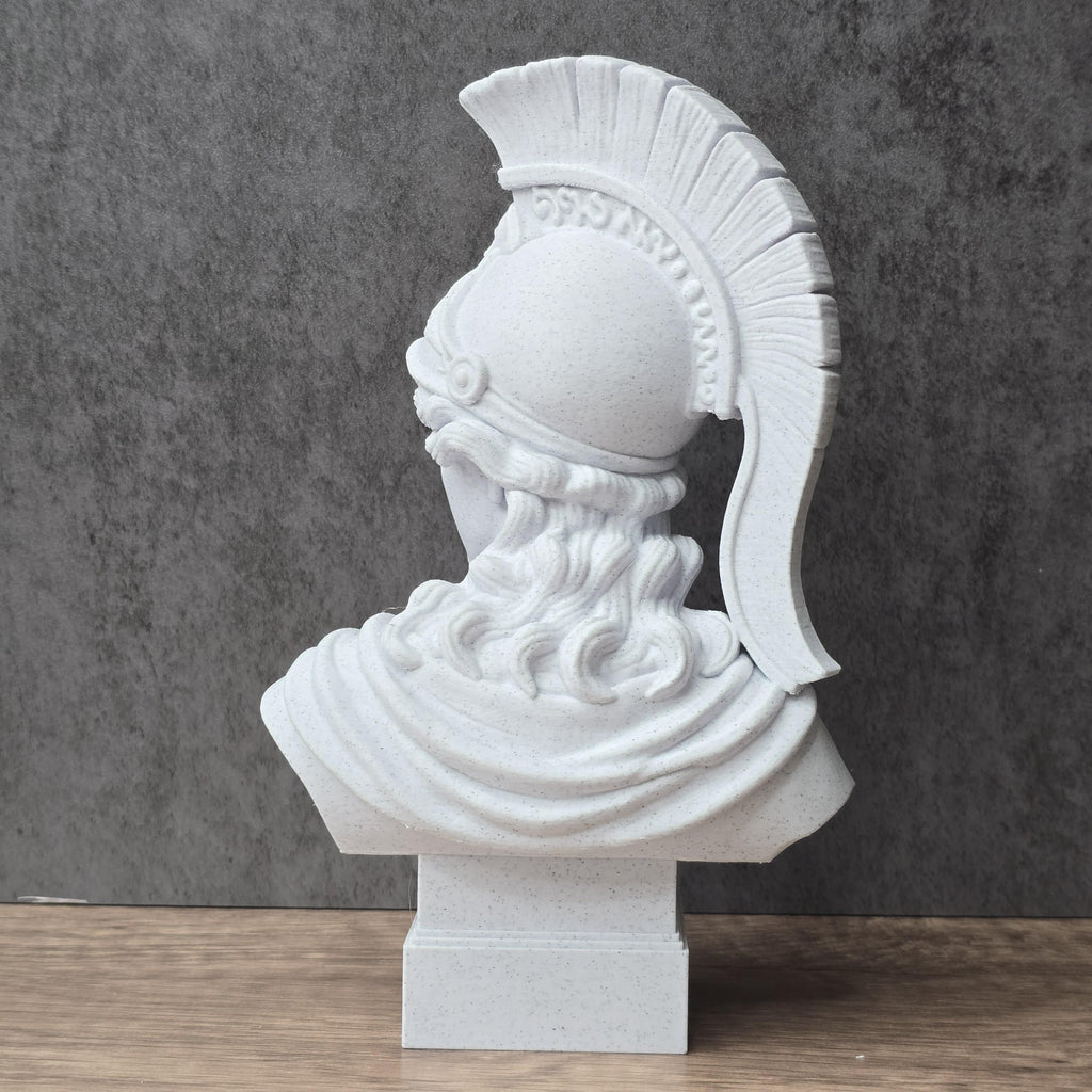 Athena Wisdom Bust, Greek Goddess Sculpture, Renaissance Art Decor Gift