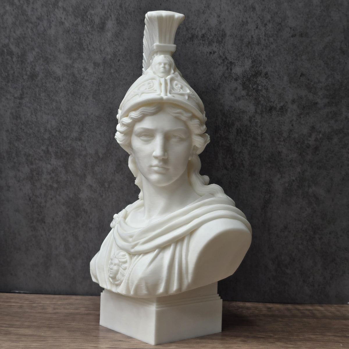 Athena Wisdom Bust, Greek Goddess Sculpture, Renaissance Art Decor Gift