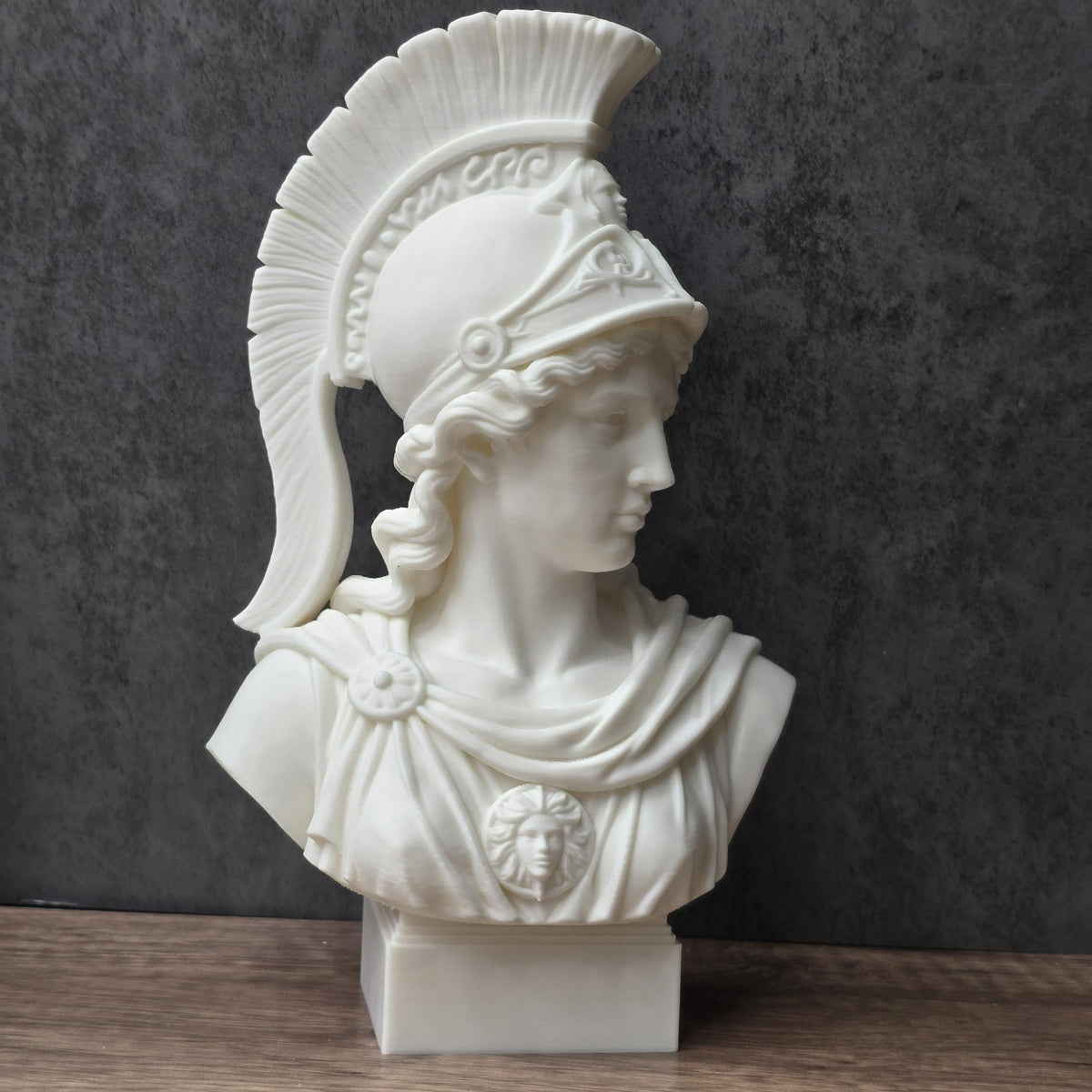 Athena Wisdom Bust, Greek Goddess Sculpture, Renaissance Art Decor Gift