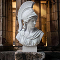 Athena Wisdom Bust, Greek Goddess Sculpture, Renaissance Art Decor Gift