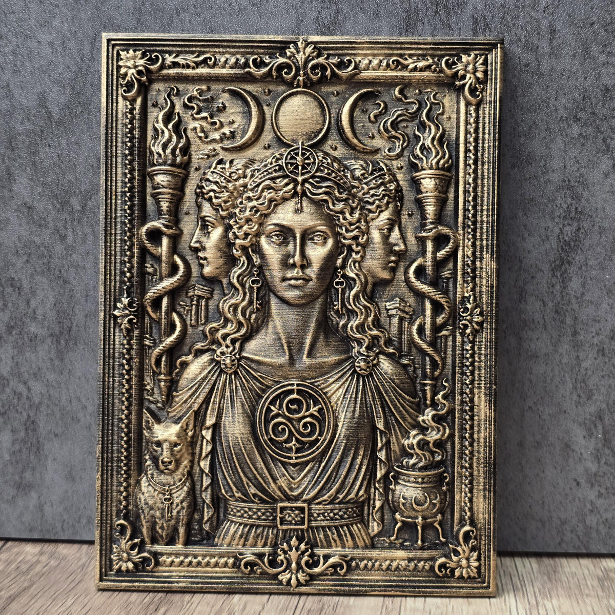 Hecate Wall Plaque