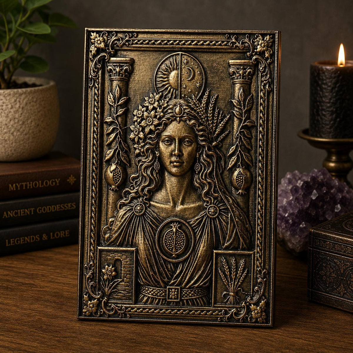 Persephone Wall Plaque