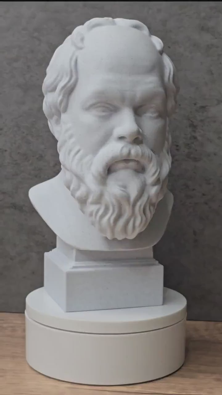 Socrates Bust Statue