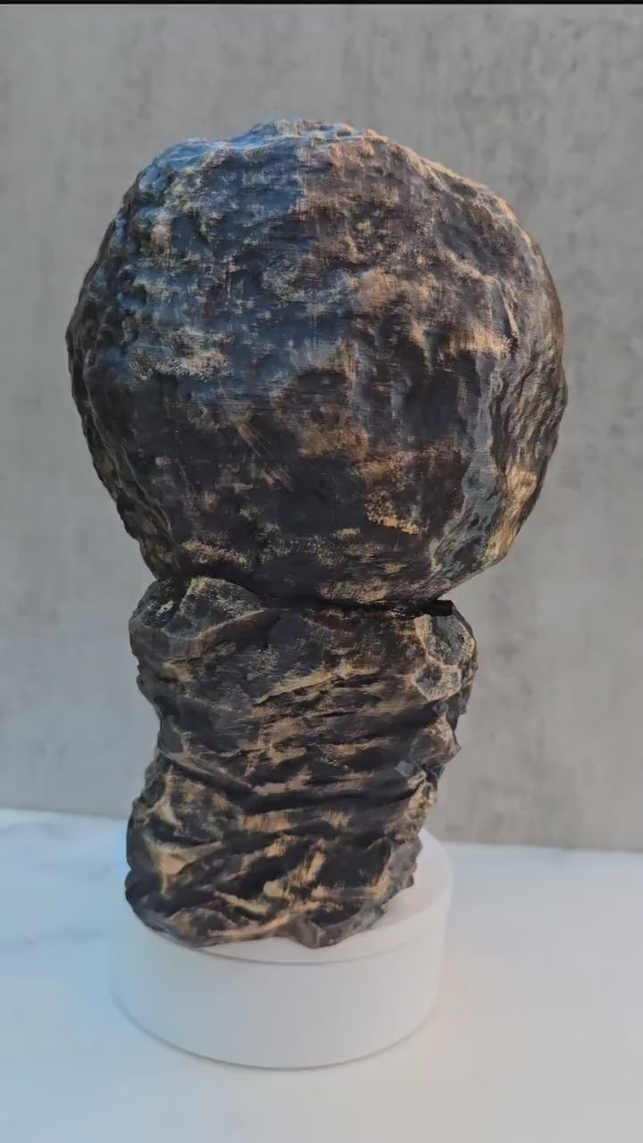 Sisyphus Statue