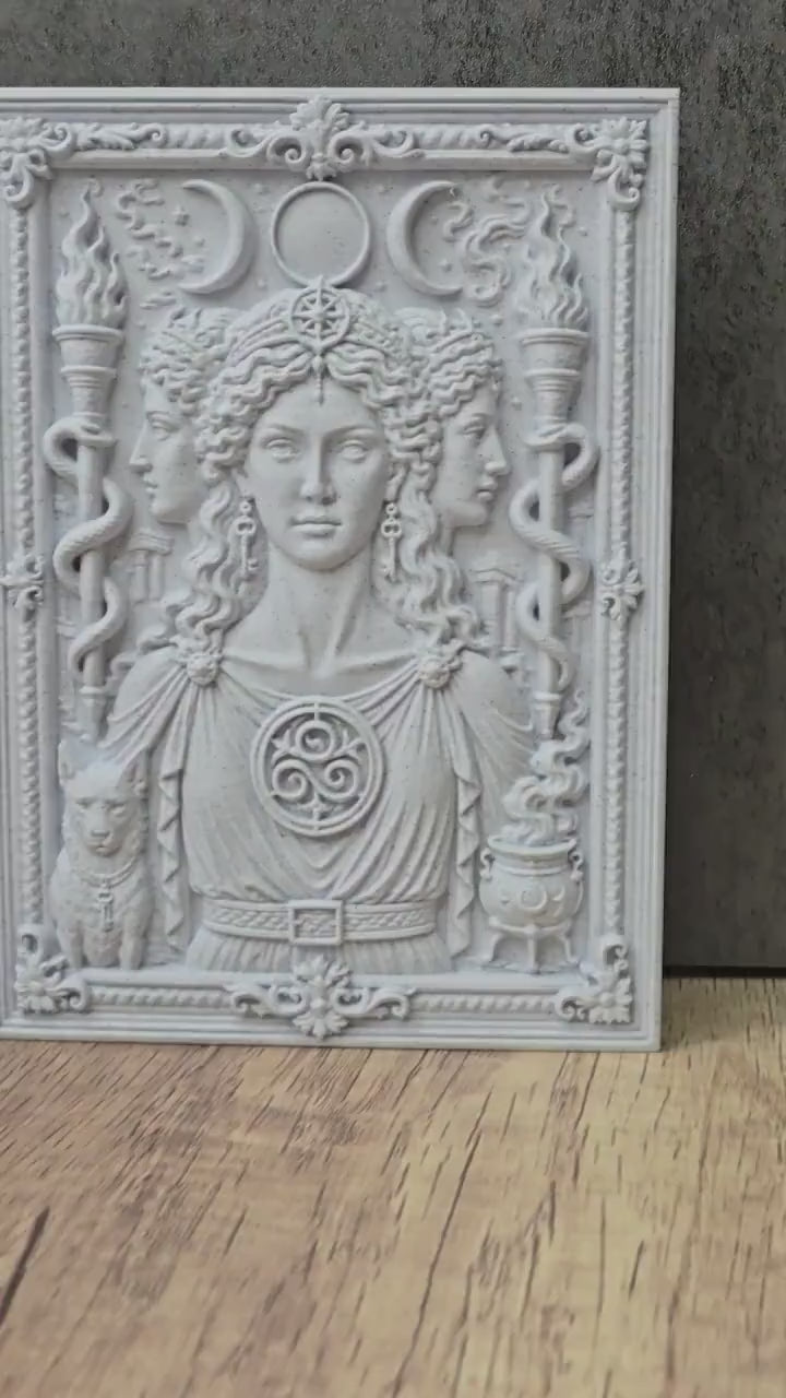 Hecate Wall Plaque