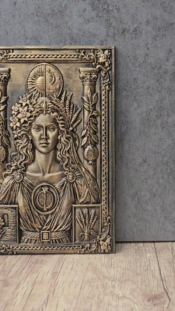 Persephone Wall Plaque
