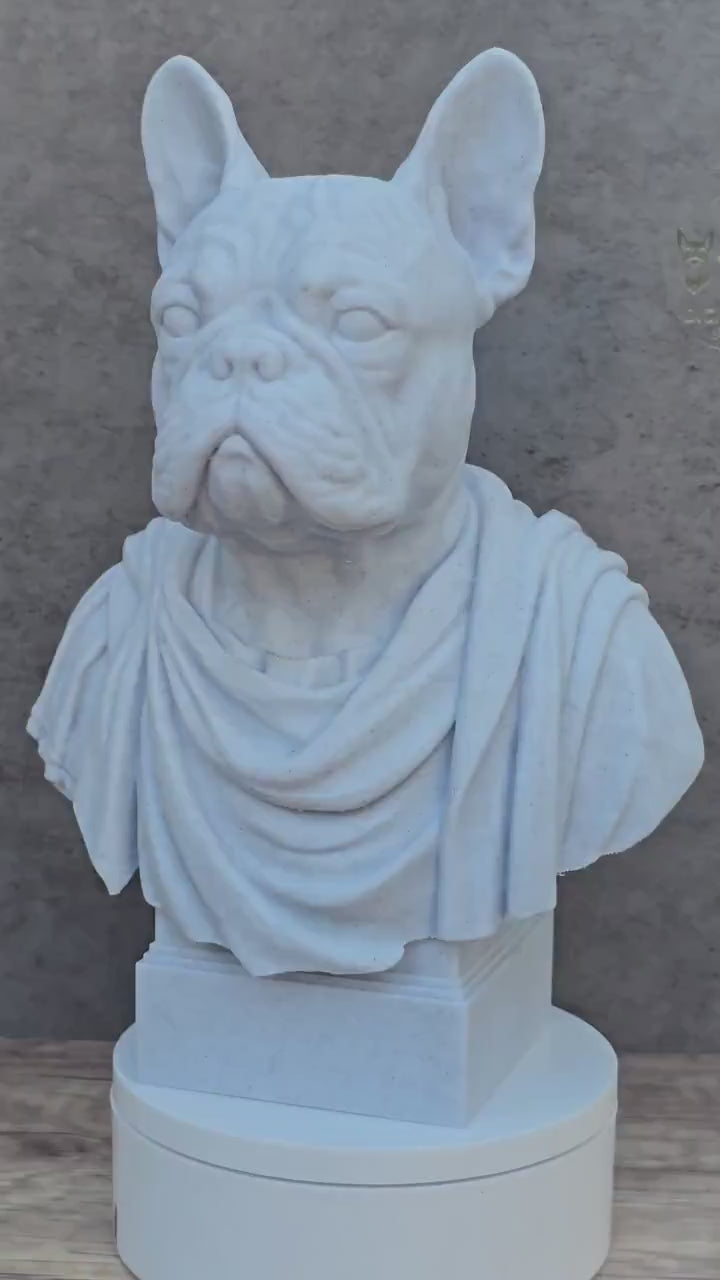 French Bulldog Statue